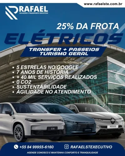 ELETRICO, SEDAN, SUV, MINIVAN, VANS, TRANSFER, VIAGENS, PASSEIOS, RECEPTIVO, CASAMENTO