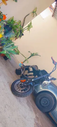 Scooter elétrica moto a melhor