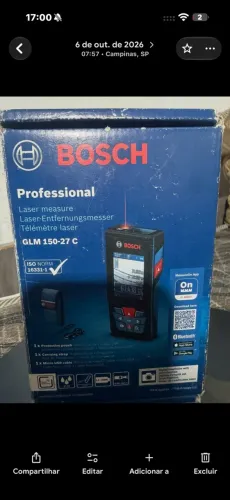 Trena a laser Bosch