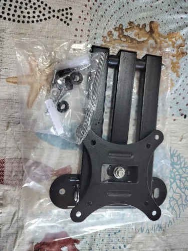 Suporte articulado tv de 10 a 26 pol. Giro de 180 graus