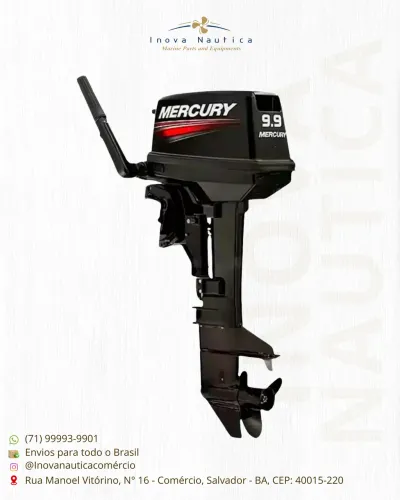 Motor de popa Mercury 9.9HP 2T 