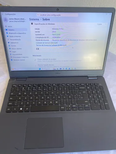 Vendo notebook Dell 3501 core i7