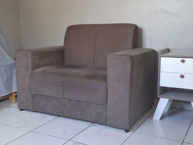 Sofa conza de dois lugares 122cm