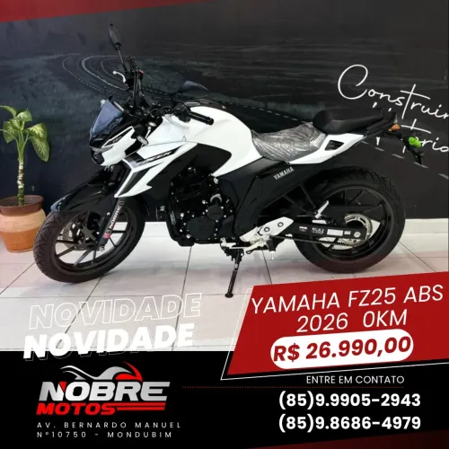 ? YAMAHA FZ25 2026 ABS