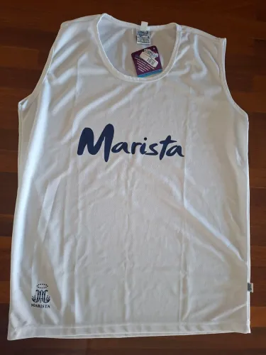 CAMISETA REGATA COLÉGIO MARISTA NOVA TAM G