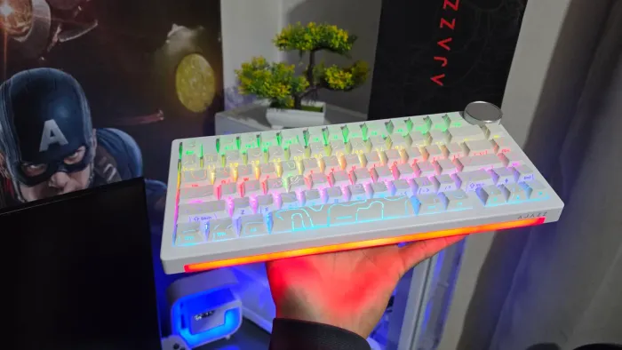 Teclado Mecânico sem fio AJAZZ AK820 V2 - NOVO