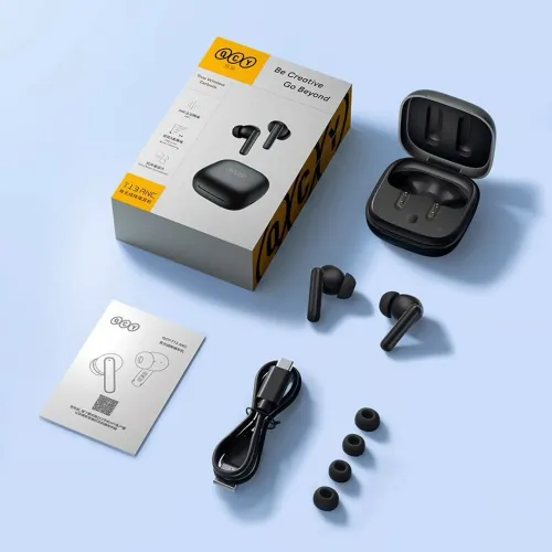 Fone Bluetooth QCY T13 ANC Preto Lacrado Original 