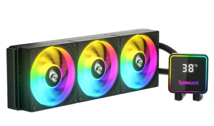 Water Cooler Redragon Effect Ccw-3017 360mm ARGB Preto