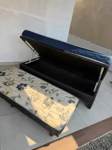 Cama box baú solteiro