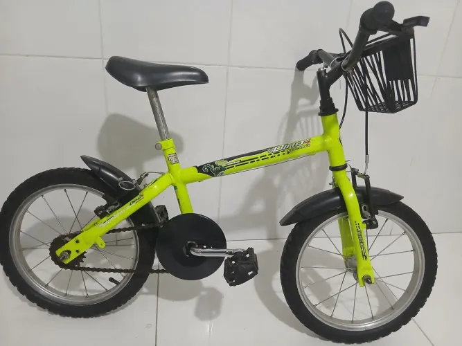 Bicicleta infantil aro 16 dino zerada