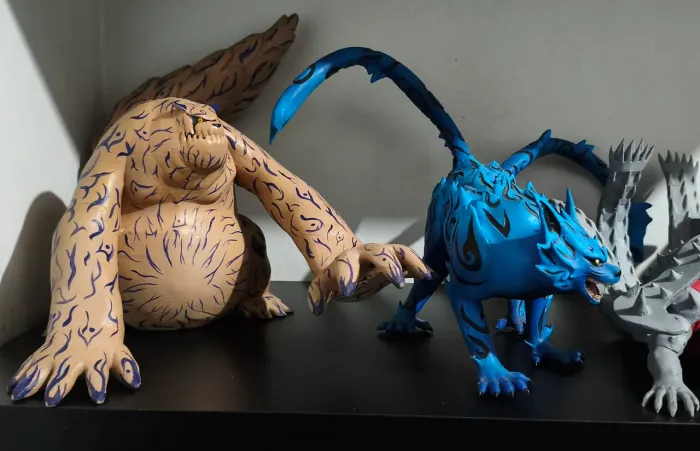 Figuras de Ação Bijuu Naruto