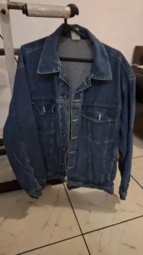 Jaqueta para motoboy jeans usada 