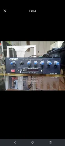 Vendo amplificador novo
