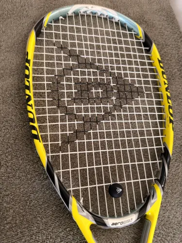 Raquete de Squash Dunlop Aerogel 4D Pro GT-X + Bag + 2 Bolas Profissionais