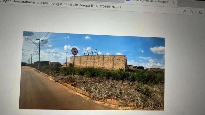 Vendo Lote Jardim Europa Segunda Etapa 
