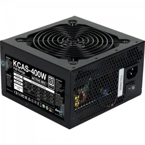 Fonte KCAS-400W 80 Plus Full Range APFC
