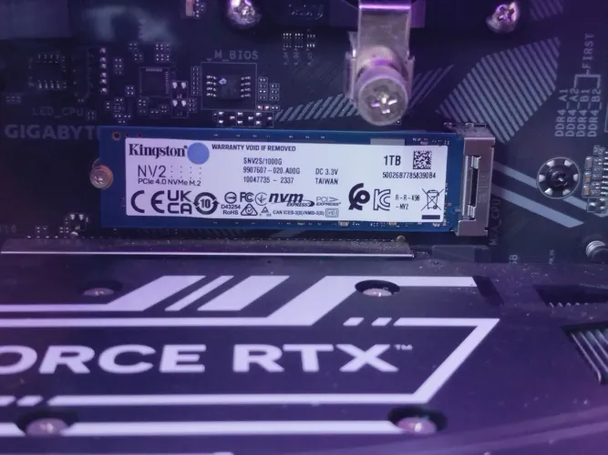 SSD NVMe M.2 de 1TB Kingston