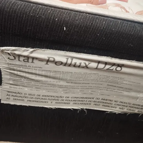 Vendo cama box casal com colchão