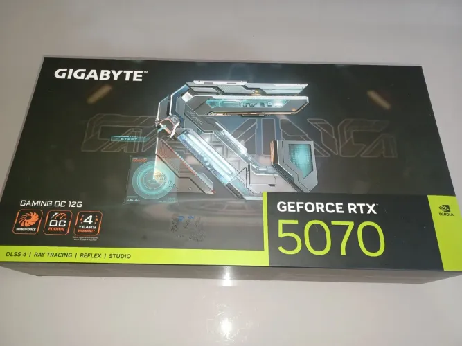 Placa de Video Gigabyte GeForce RTX 5070 Gaming OC, 12GB, GDDR7