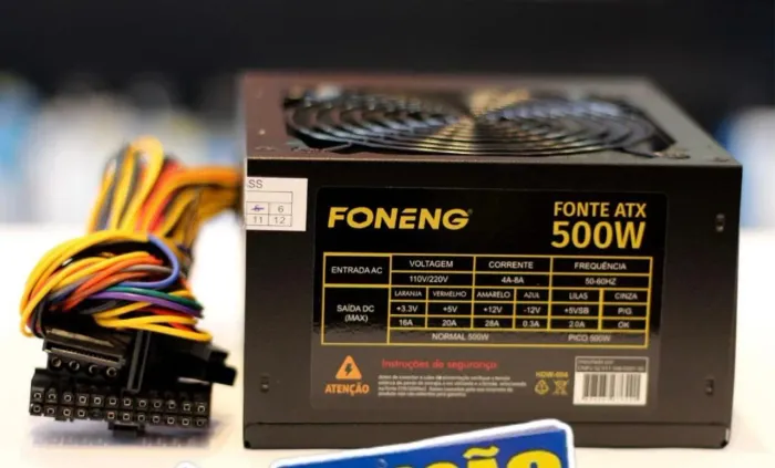 Fonte de alimentação ATX500w