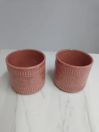 Vasos decorativos de cerâmica