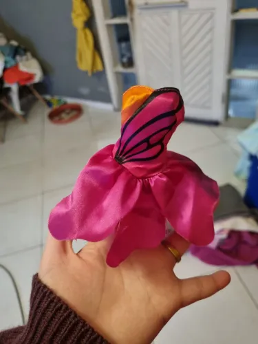 Vestido Barbie butterfly