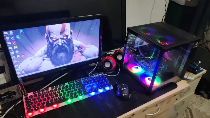Pc gamer completo gabinete aquario!!!