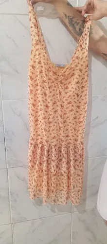 Vestido poliéster tamanho P
