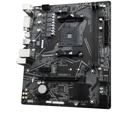 Placa-mãe Gigabyte A520M H Micro ATX AM4