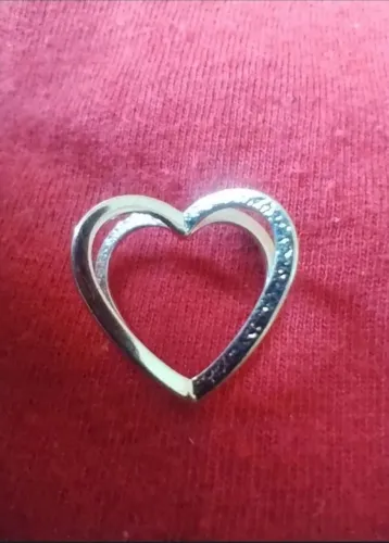 Pingente coração vazado ROMMANEL