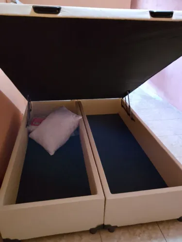 Cama baú casal