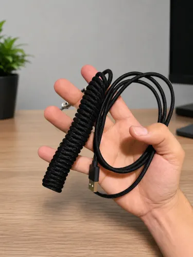 Cabo Coiled teclado
