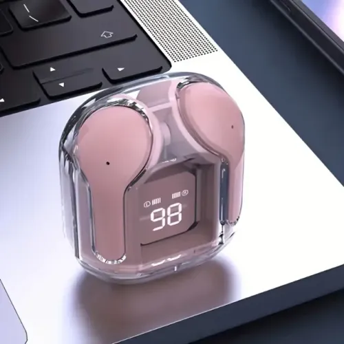FONE BLUETOOTH SEM FIO ROSA (NOVO NA EMBALAGEM)