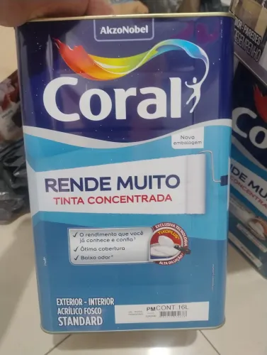 Tinta Látex parede cor cromio 300