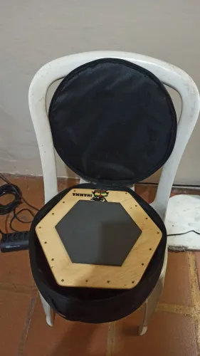 Caixa Cajon Acústica Jhamma Percussões (acompanha baqueta Jhamma)