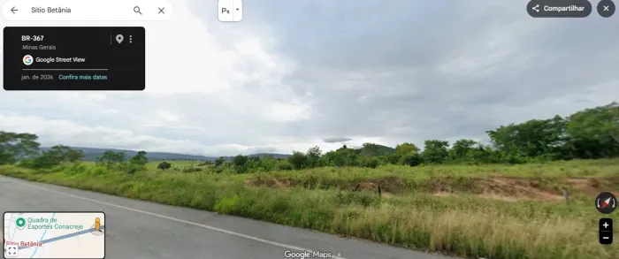 ALUGO 10.200m² EM JEQUITINHONHA BR 367 PARA FINS COMERCIAIS