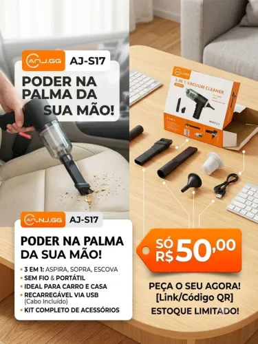 Mini aspirador