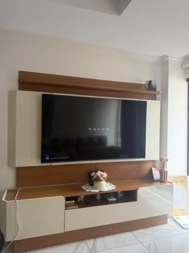 Smart TV Samsung QLED 65? 4K + Painel com Rack | Completo ou Separado