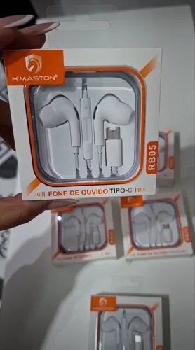 Kit 5 unidades de Fone isolamento de ruído sem vazamento de som