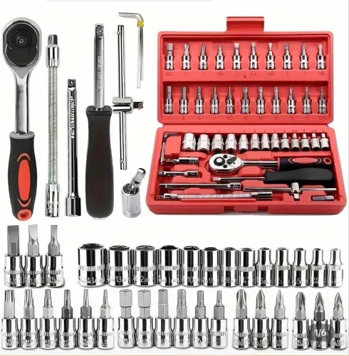 Conjunto de ferramentas para reparação automotiva