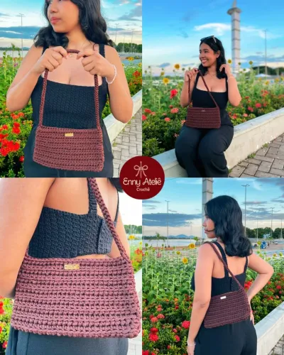 Bolsa de crochê