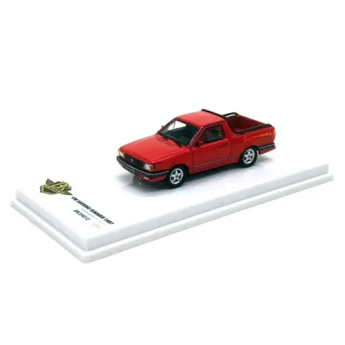 Miniatura Volkswagen Saveiro Summer (1997) - Series 5 - Vermelha - 1:64 - BR Classics