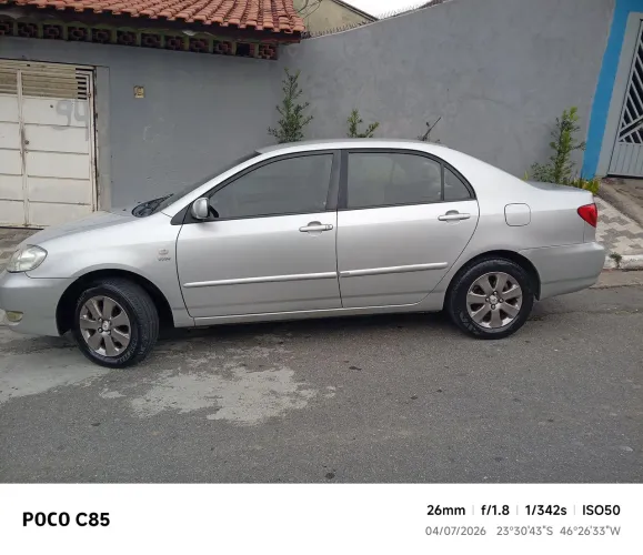 Toyota Corolla XEI 1.8/1.8 Flex 16V Mec. 2005