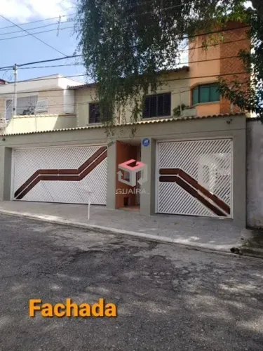 Sobrado à venda - Residencial e comercial. 4 quartos 2 suítes, 6 vagas, Vila Marina - Sant