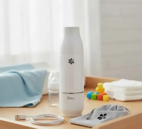 Aquecedor De Mamadeira Bebe Portatil