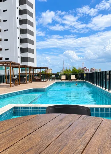 apartamento 3/4 moderno, ventilado e com excelente distribuição interna