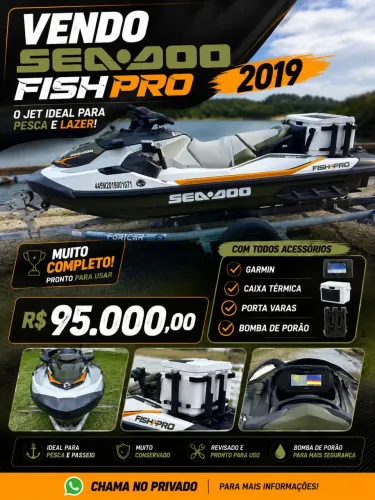 Jet ski Sea doo fish pro 