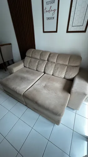 Sofá reclinável 