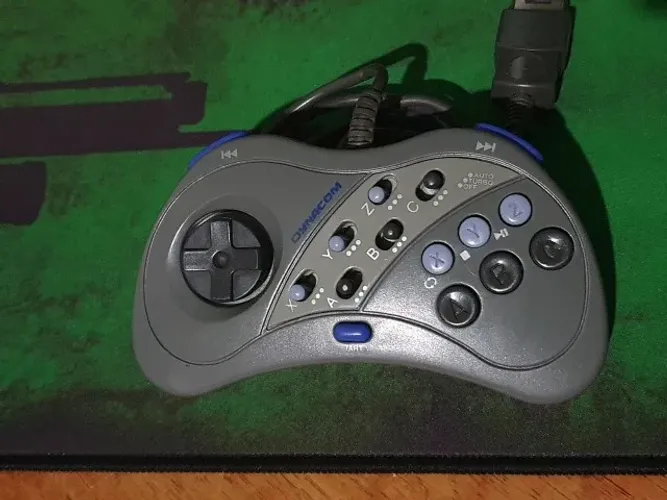 Controle de Sega saturn turbo