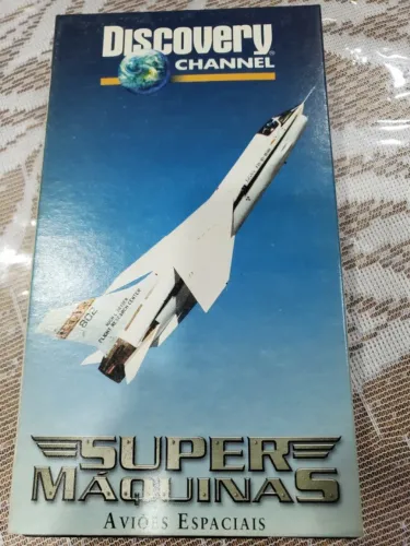 VHS Discovery Channel "Super Máquinas: AVIOES ESPACIAIS"